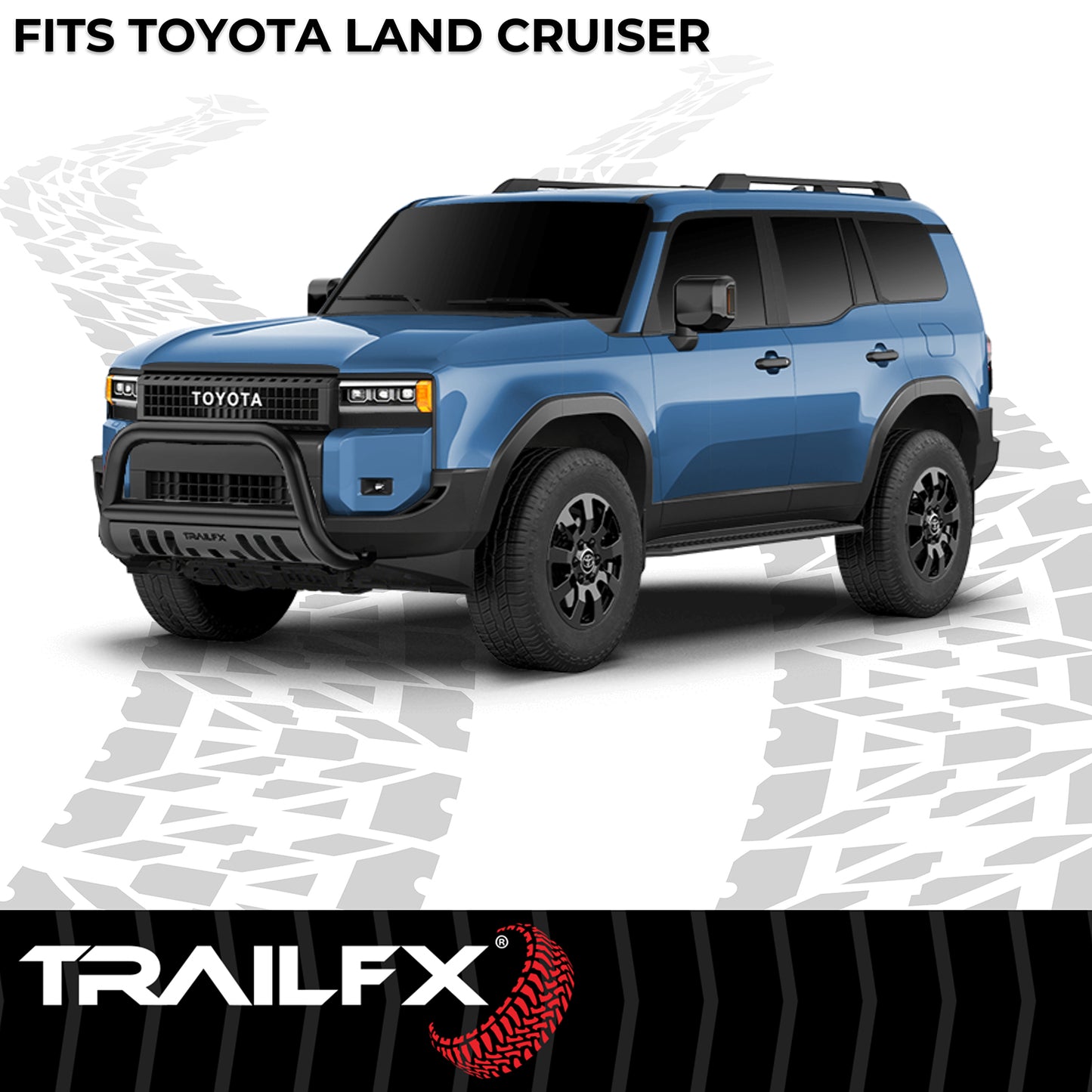 3 Inch Diameter, Powder Coated, Titanium Black, Steel by TrailFX