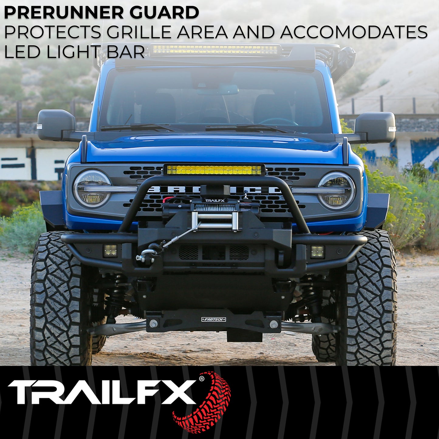 Accomdts TrailFX 3 In LED Cube Lights And Skd Plte Sld Spratly by TrailFX