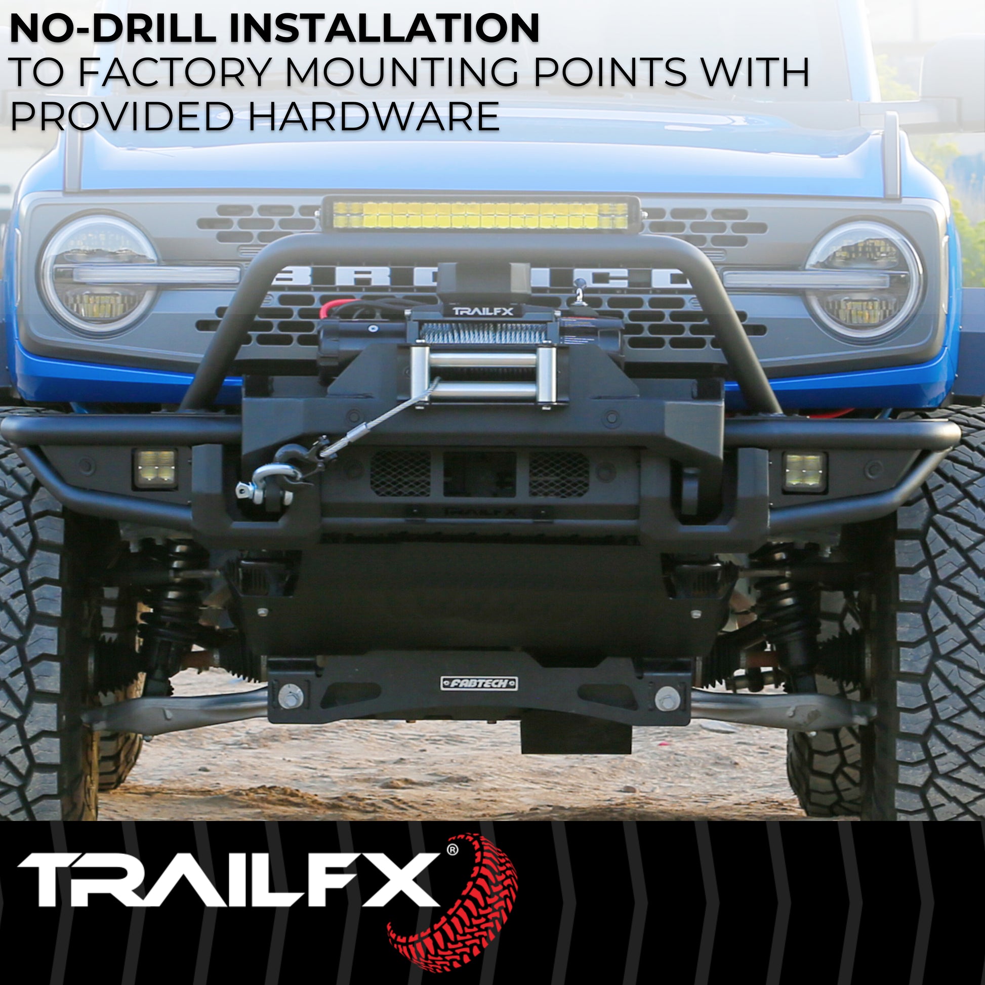 Fits With TrailFX BR001T/ BR002T Bumper by TrailFX