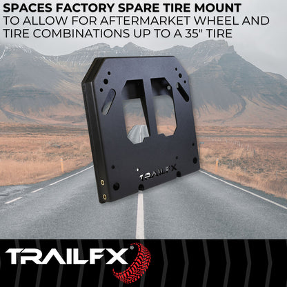 35 Inch Maximum Tire Size by TrailFX