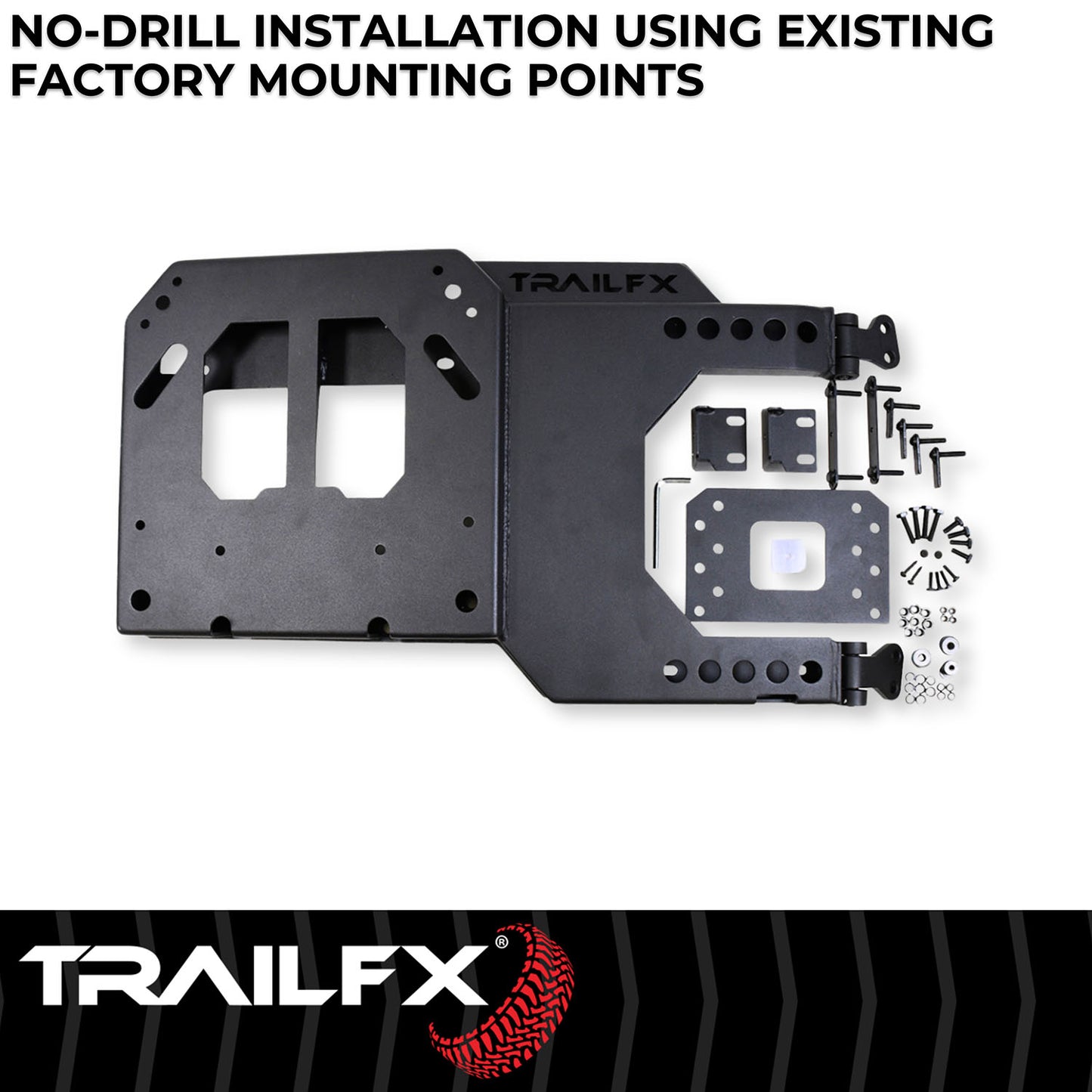 Used With Factory Spare Tire Carrier by TrailFX