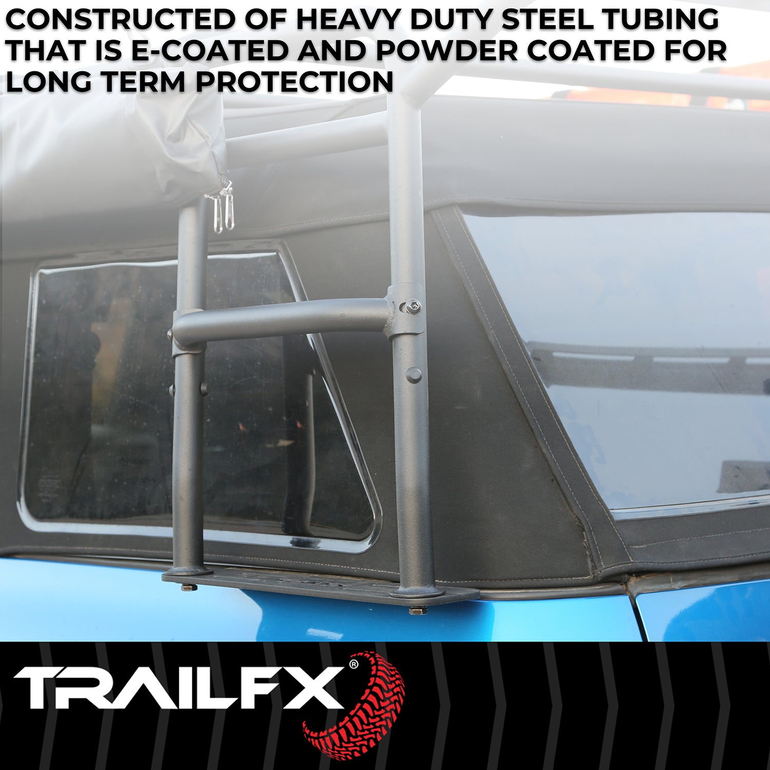 Textured Black Powder Coat by TrailFX