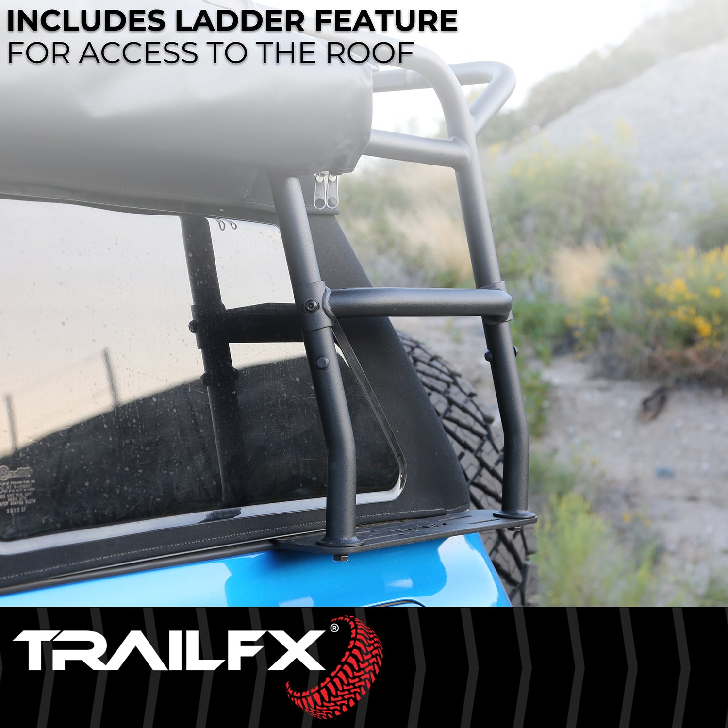 Textured Black Powder Coat by TrailFX