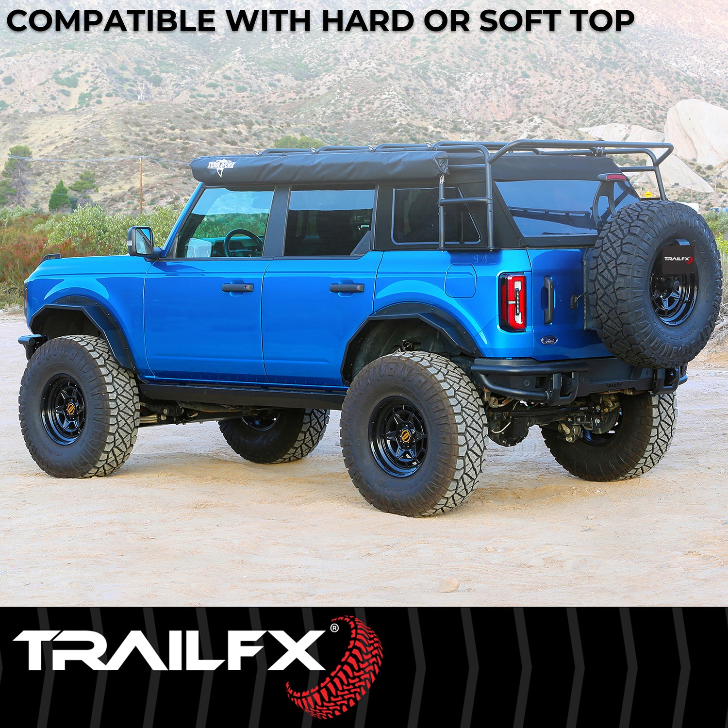 Textured Black Powder Coat by TrailFX