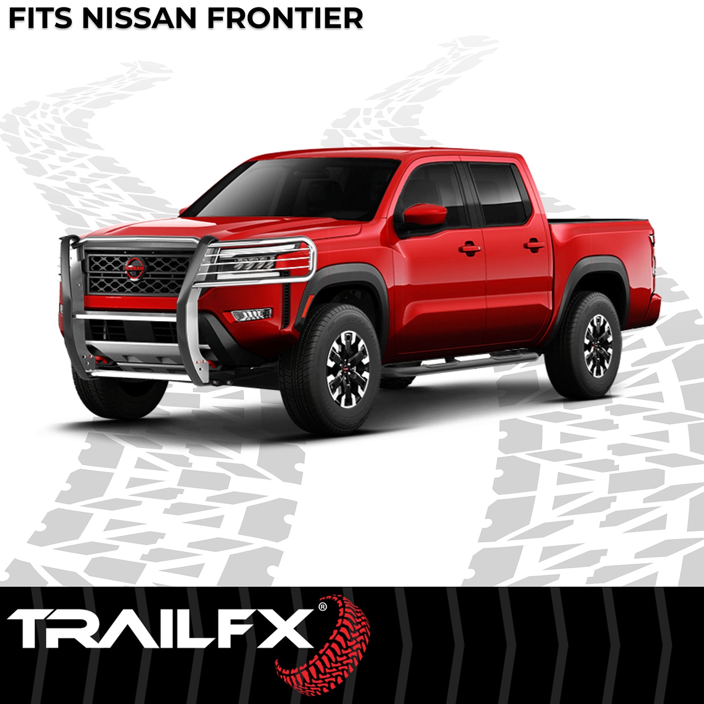 1-Piece, Polished, Silver, Stainless Steel by TrailFX