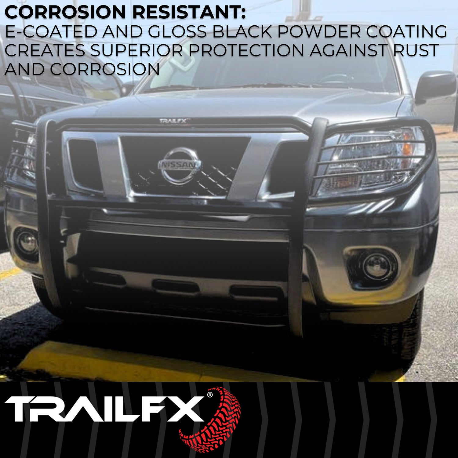 1-Piece, Black Textured Powder Coated, Steel by TrailFX