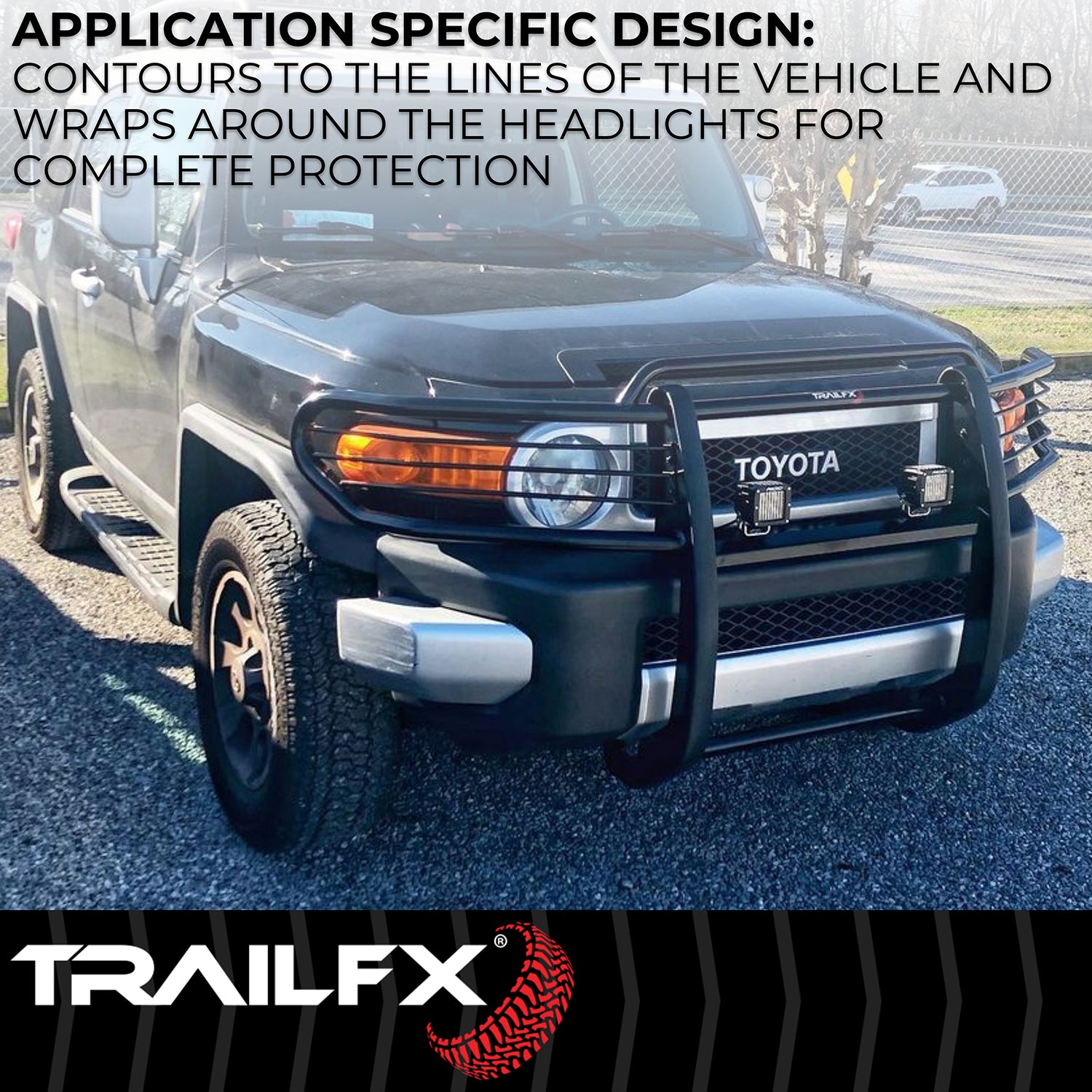 1-Piece, Black Textured Powder Coated, Steel by TrailFX