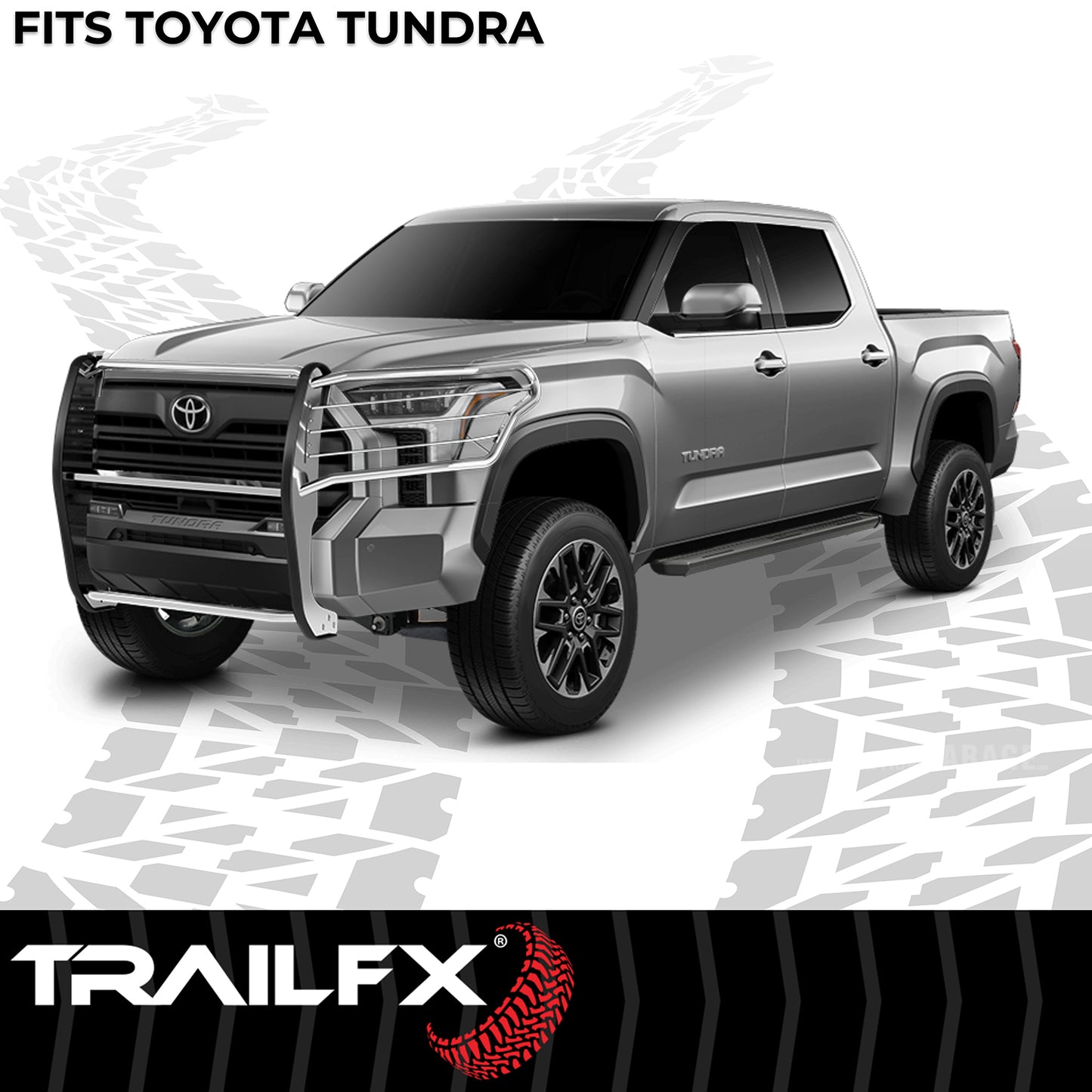1-Piece, Polished, Silver, Stainless Steel by TrailFX