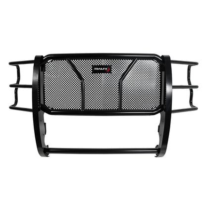 Black powder coated steel construction. 2" diameter tubing. Includes brushguard by TrailFX