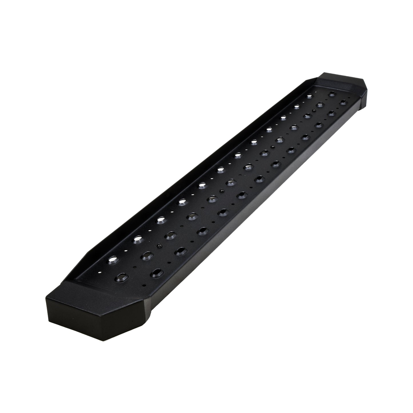 Mounts Under Rear Bumper Solid Surface W/Non-Slip Tread 60x6.5 Black Mild Steel by TrailFX