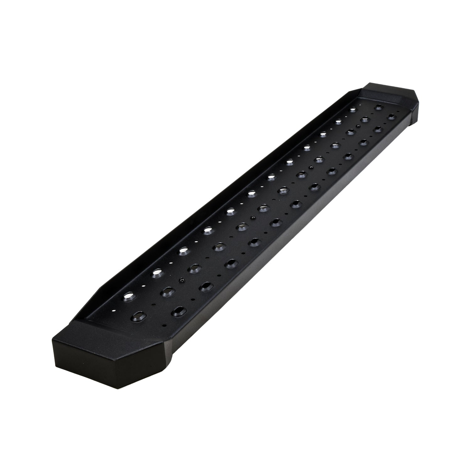 Mounts Under Rear Bumper Solid Surface W/Non-Slip Tread 60x6.5 Black Mild Steel by TrailFX