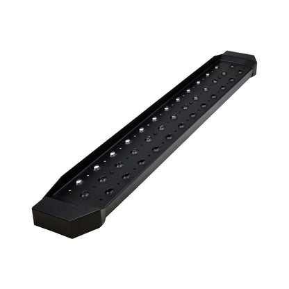 Mounts Under Rear Bumper Solid Surface W/Non-Slip Tread 60x6.5 Black Mild Steel by TrailFX