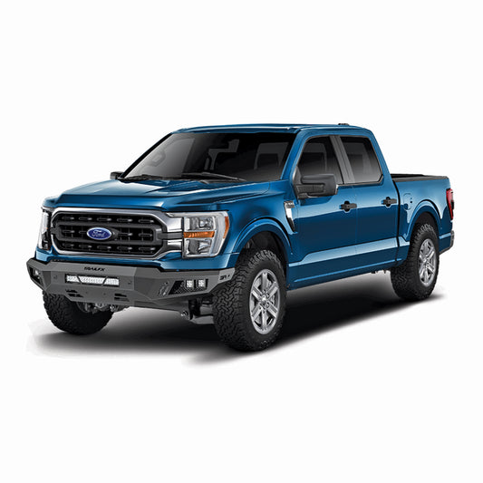 With 3 Inch LED Cube Light Cutouts/ 20 Inch Double Row Straight Light Bar Cutout by TrailFX