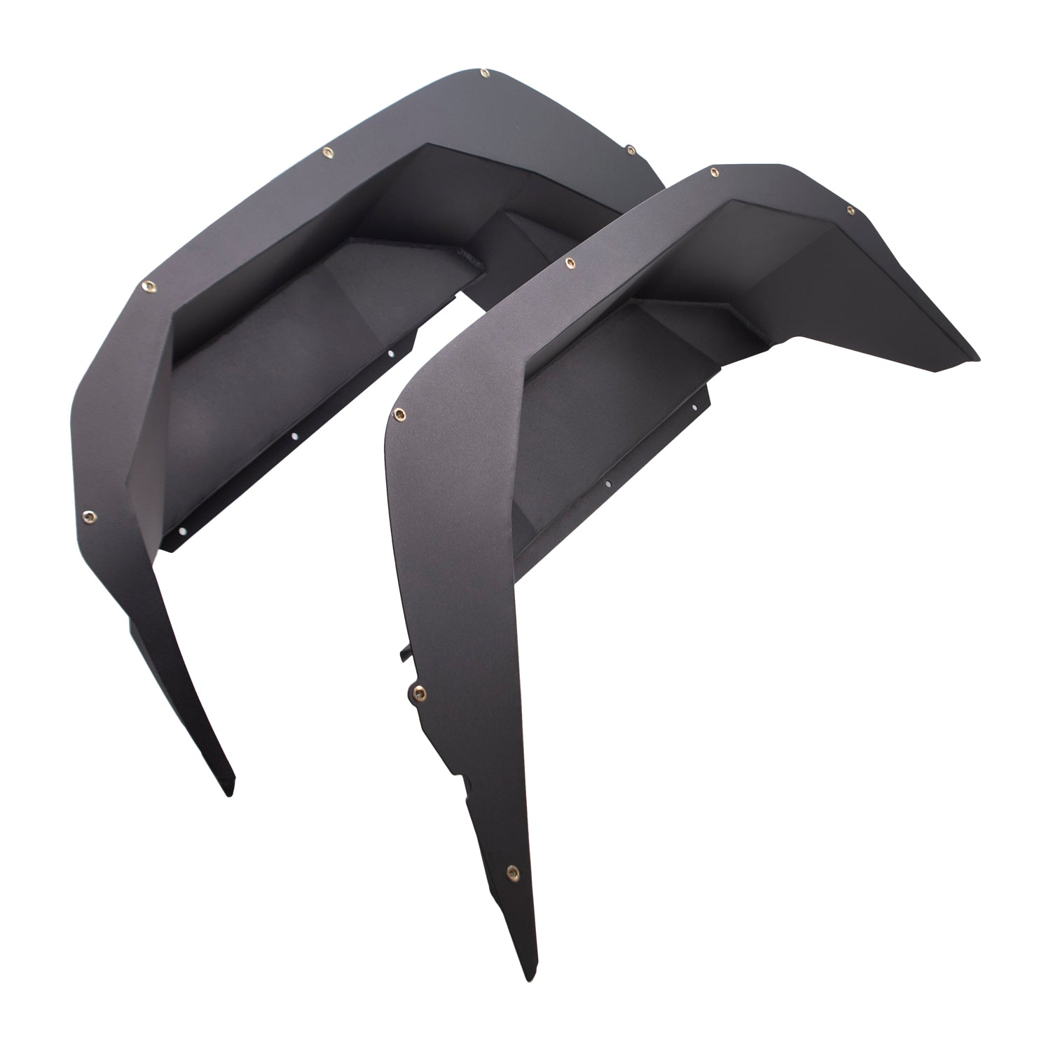 Black powder coated aluminum construction. Set of 2. Includes mounting hardware. by TrailFX