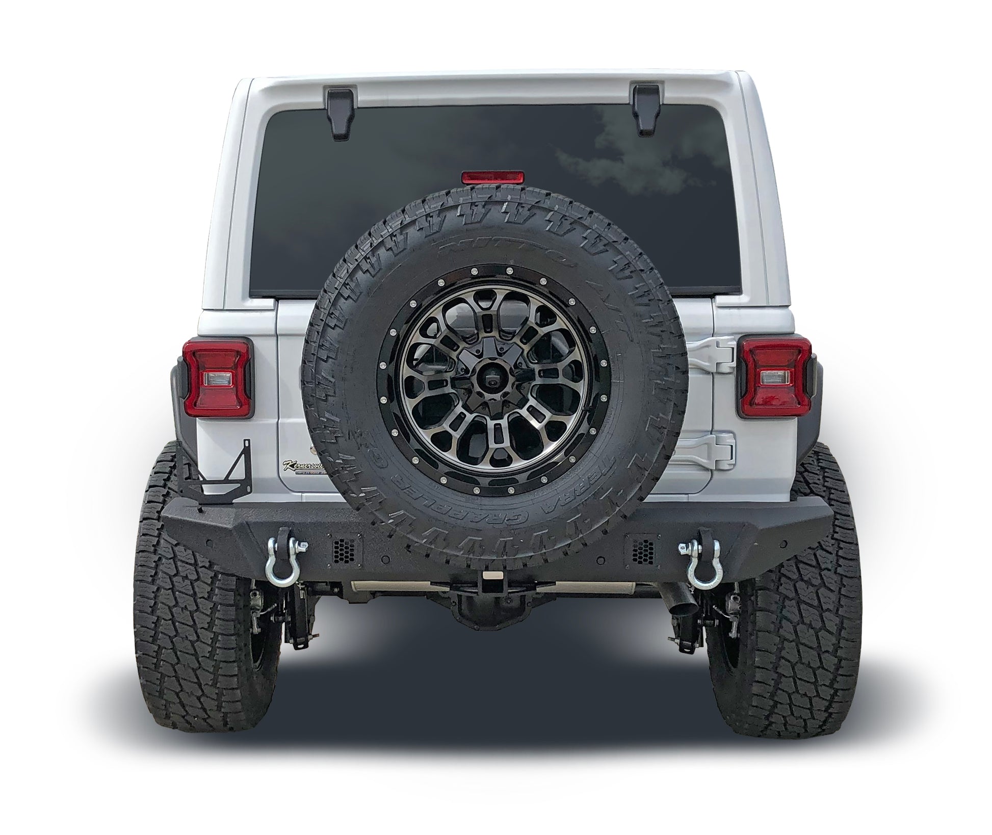 Accomodates TrailFX 3 Inch Flush Mount LED Cube Lights Sold Seperately by TrailFX