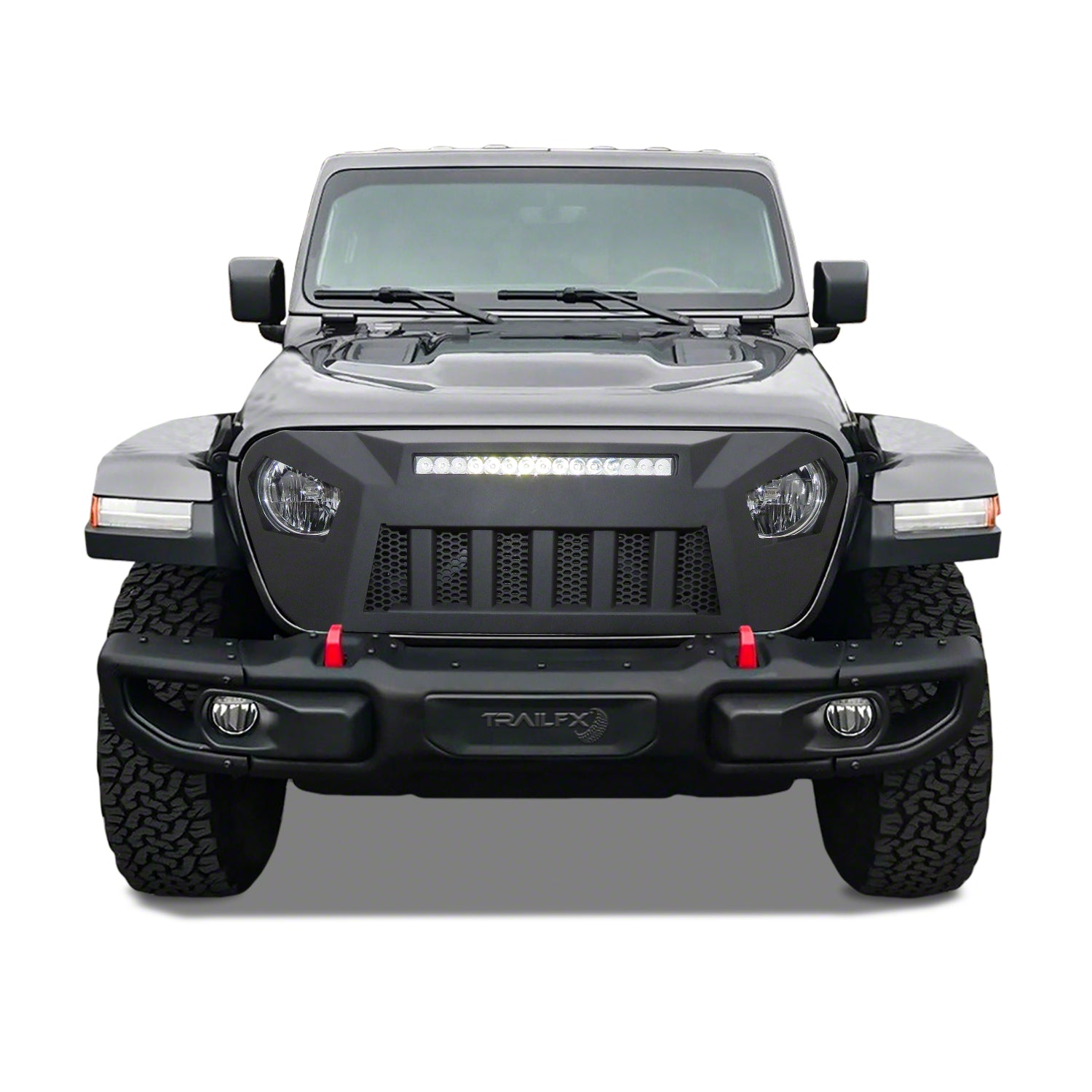 With LED Light Bar Cutout by TrailFX