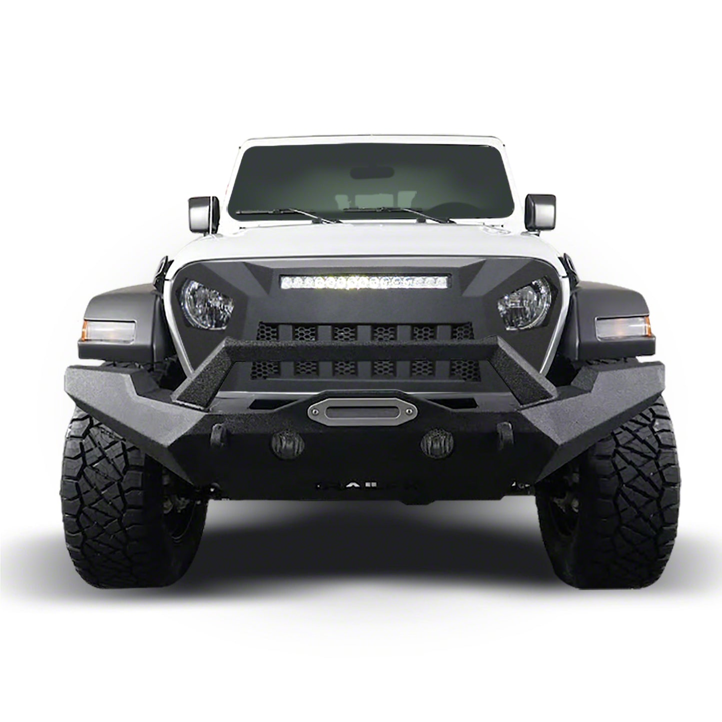 With LED Light Bar Cutout by TrailFX