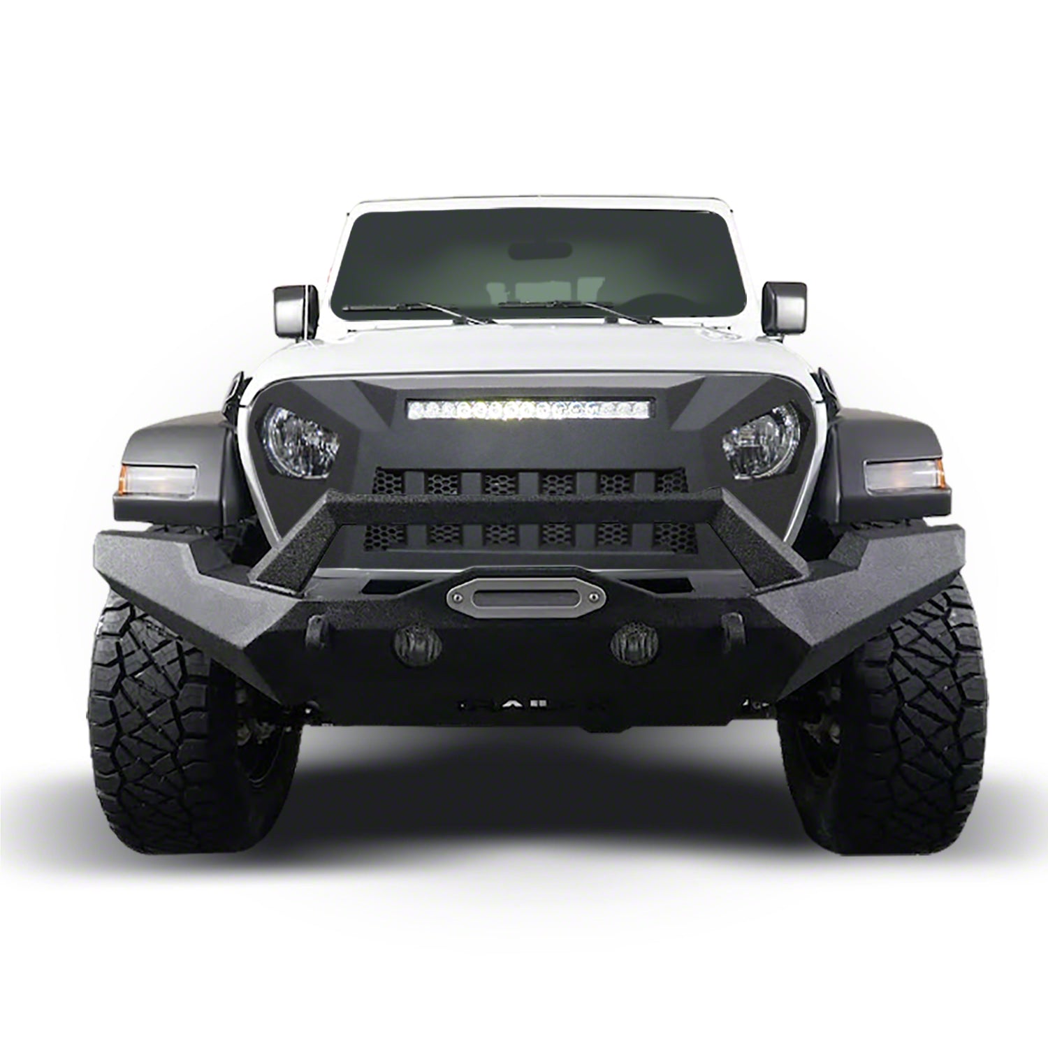 With LED Light Bar Cutout by TrailFX