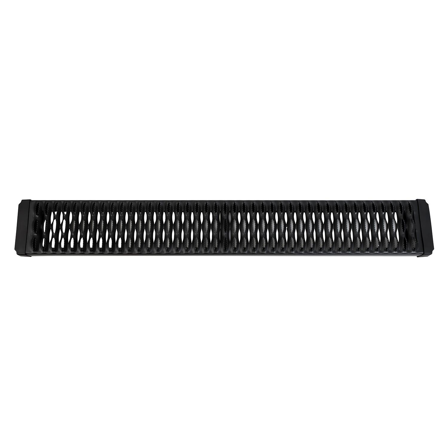 Pwdr Ctd Titanium Black Alum Unlighted Rocker Panel Mount 250 Lb Cap 6.5x77 by TrailFX