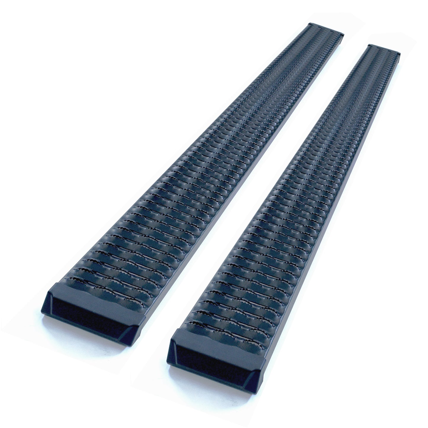 Powder Coated Titanium Black Alum Unlighted Rocker Panel Mount 250 Pound Capacit by TrailFX