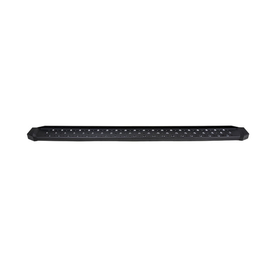 Powder Coated Black Steel Unlighted Rocker Panel Mount W/O Logo 300 Lb Cap by TrailFX