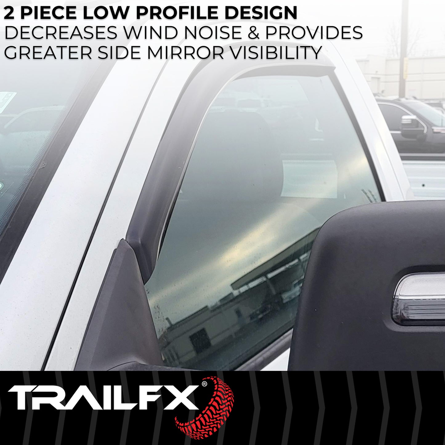 Side Window Deflector by TrailFX