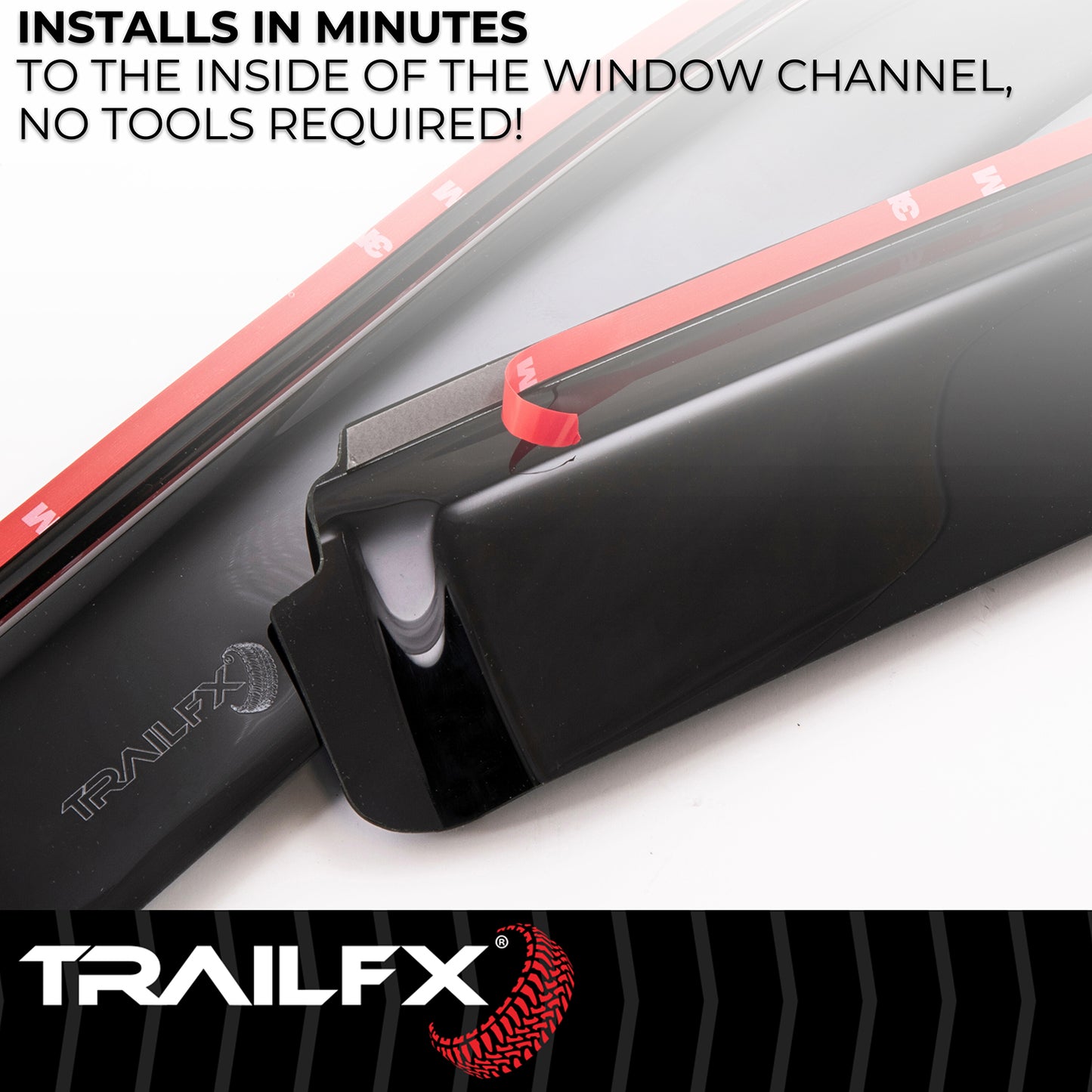Side Window Deflector by TrailFX