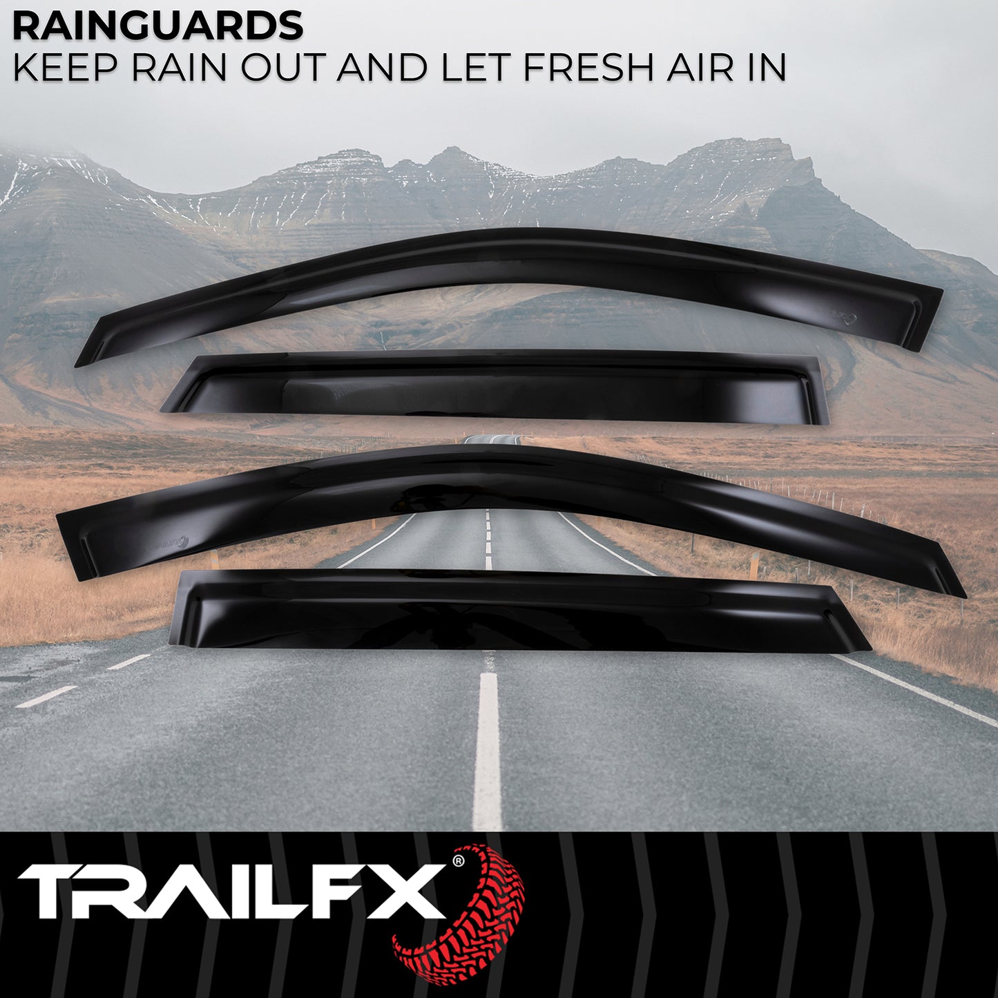 Side Window Deflector by TrailFX