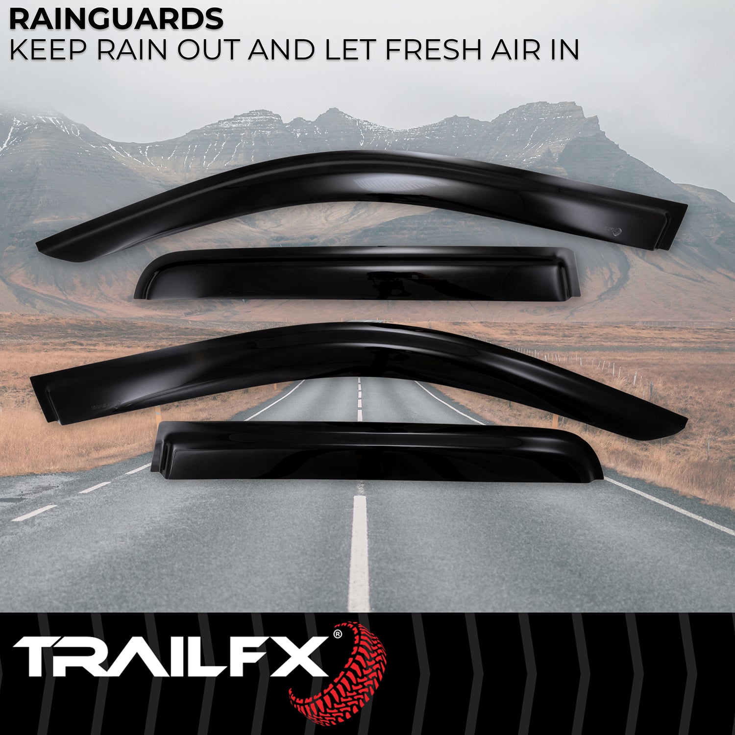 Side Window Deflector by TrailFX