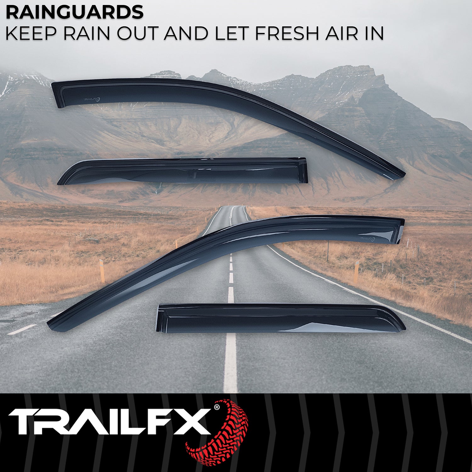 Side Window Deflector by TrailFX