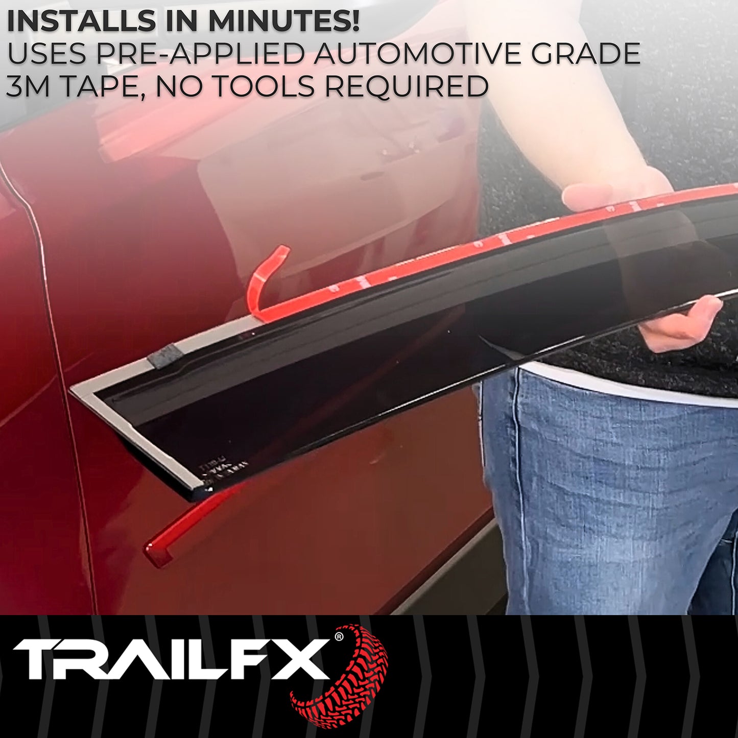 Side Window Deflector by TrailFX