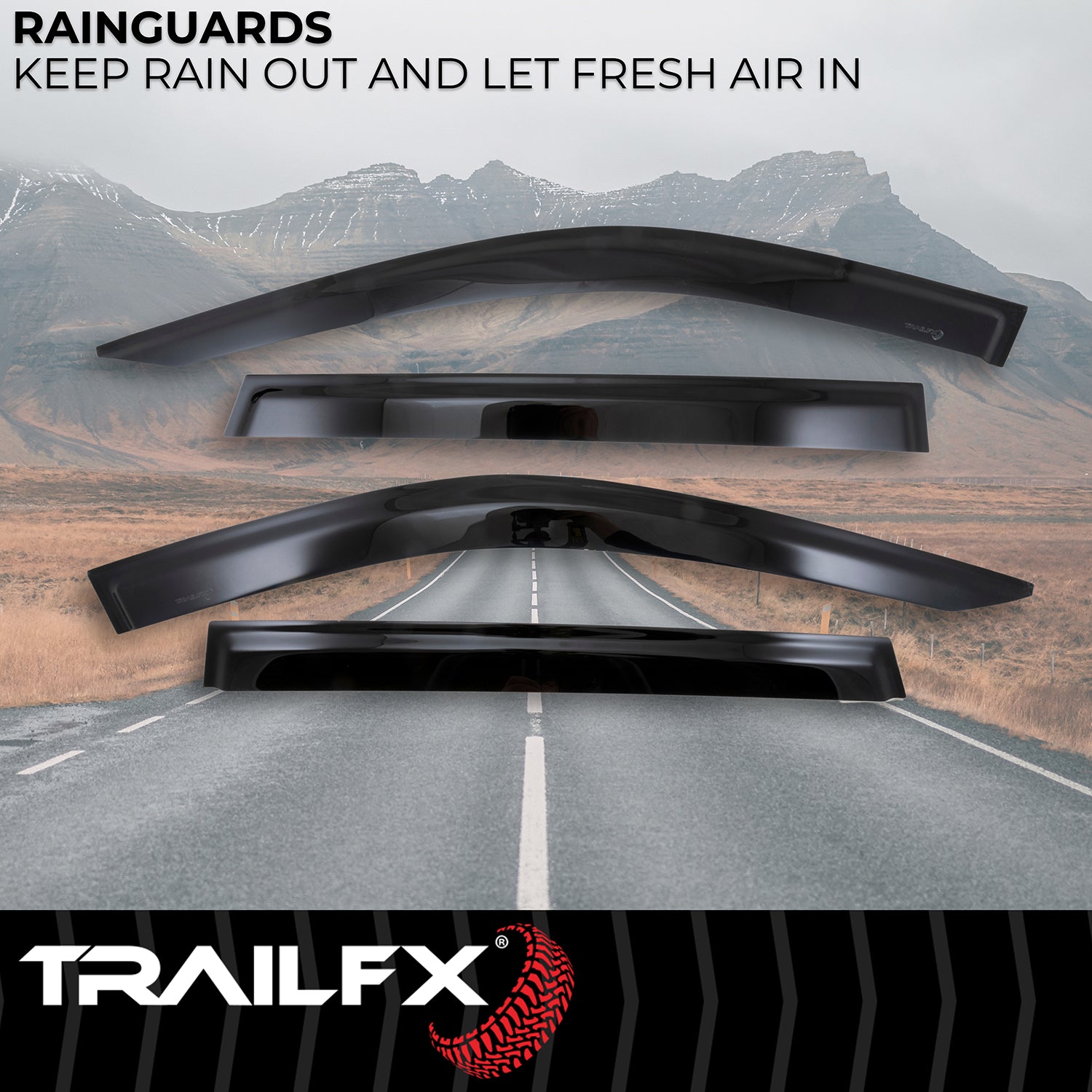 Side Window Deflector by TrailFX
