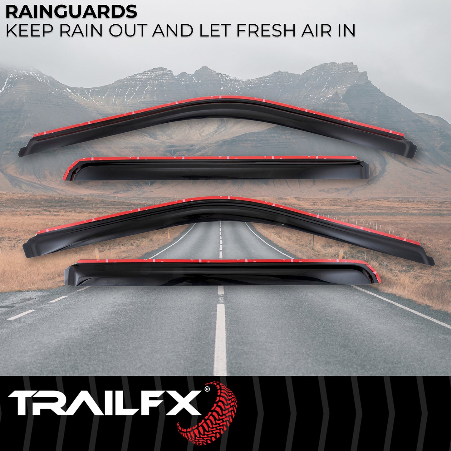 Side Window Deflector by TrailFX