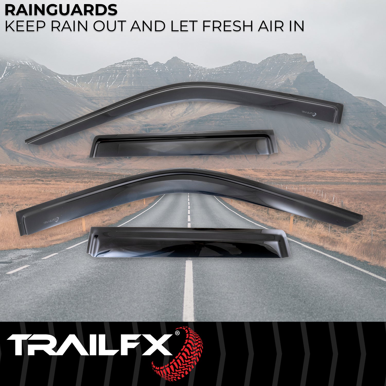 Side Window Deflector by TrailFX