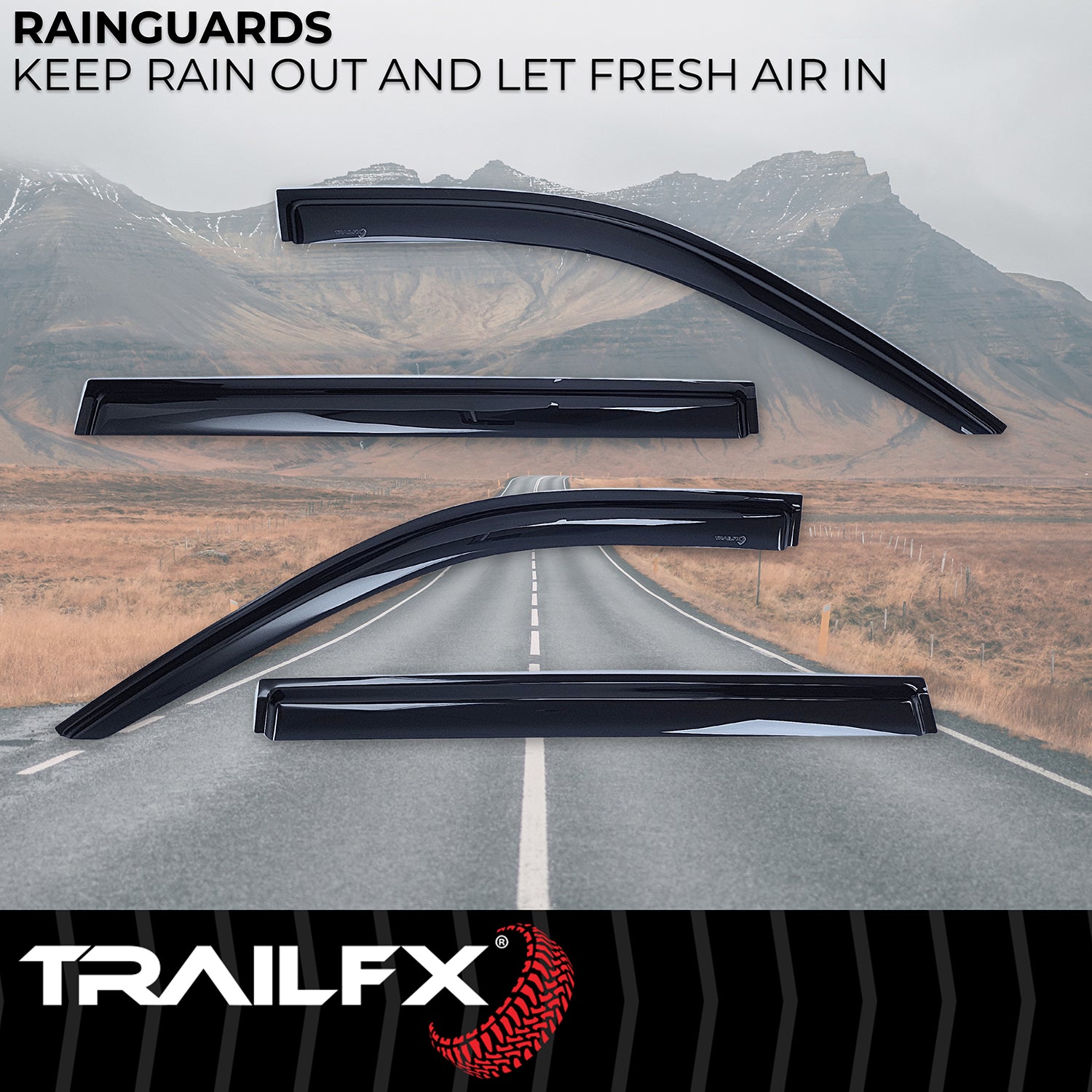 Side Window Deflector by TrailFX
