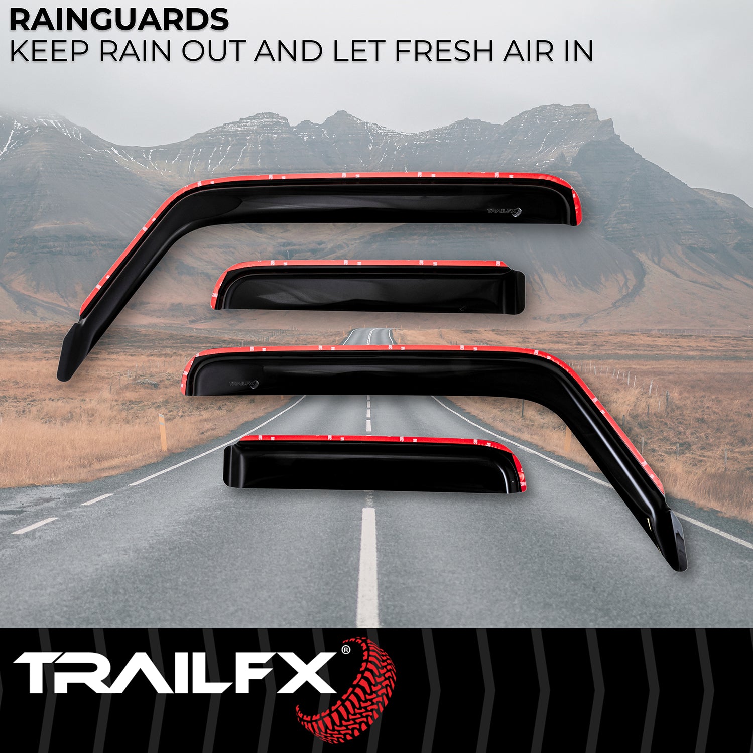 Side Window Deflector by TrailFX