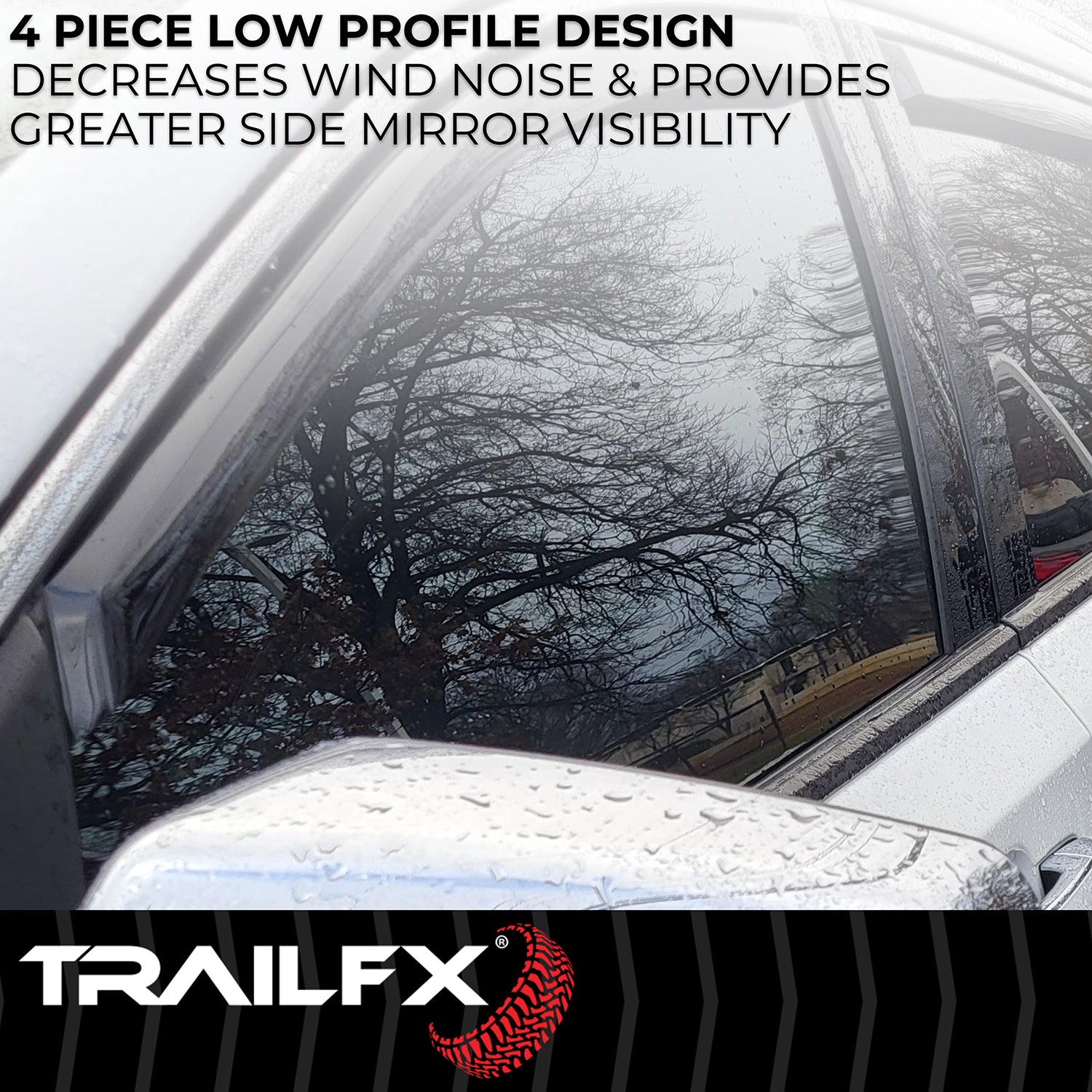 Side Window Deflector by TrailFX