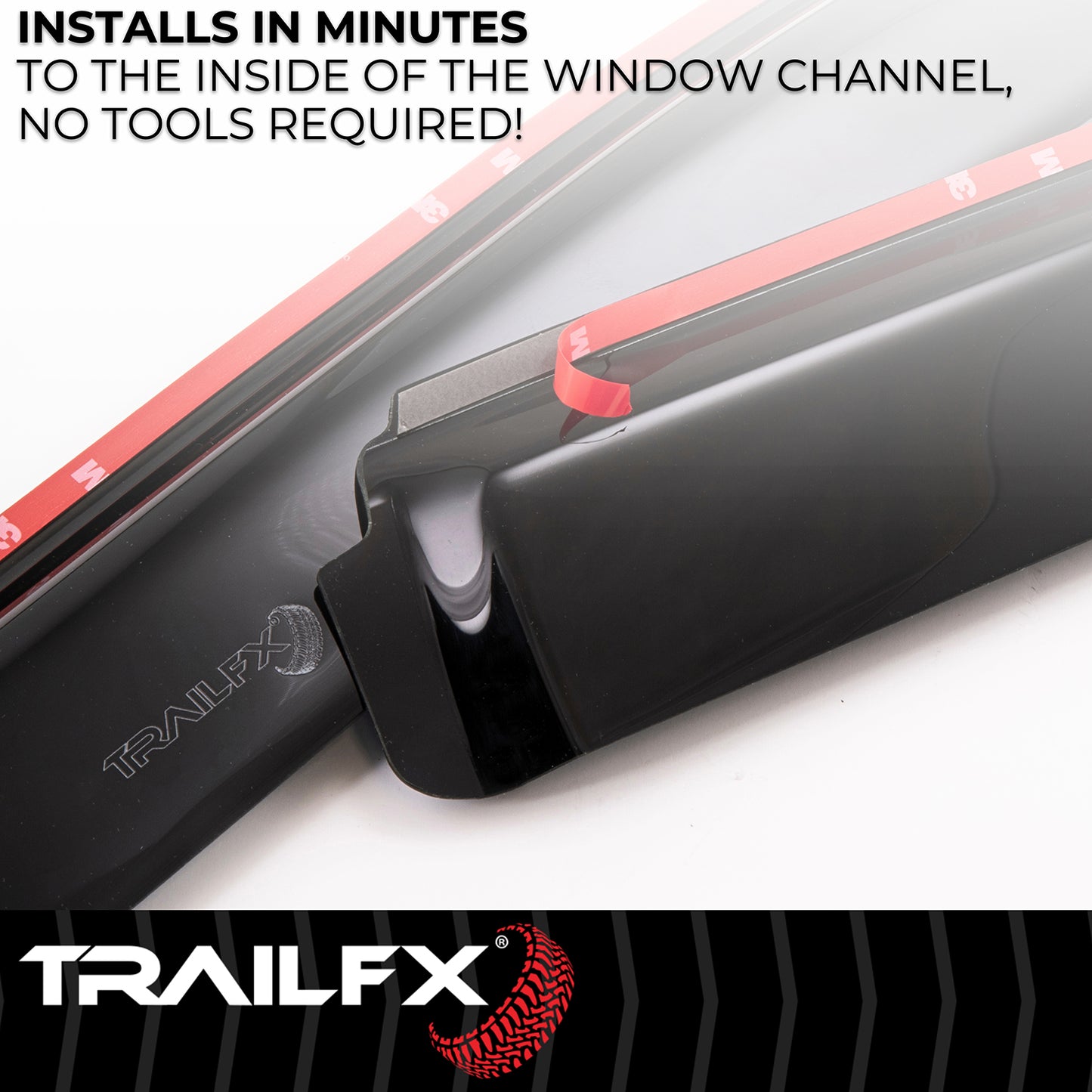 Side Window Deflector by TrailFX