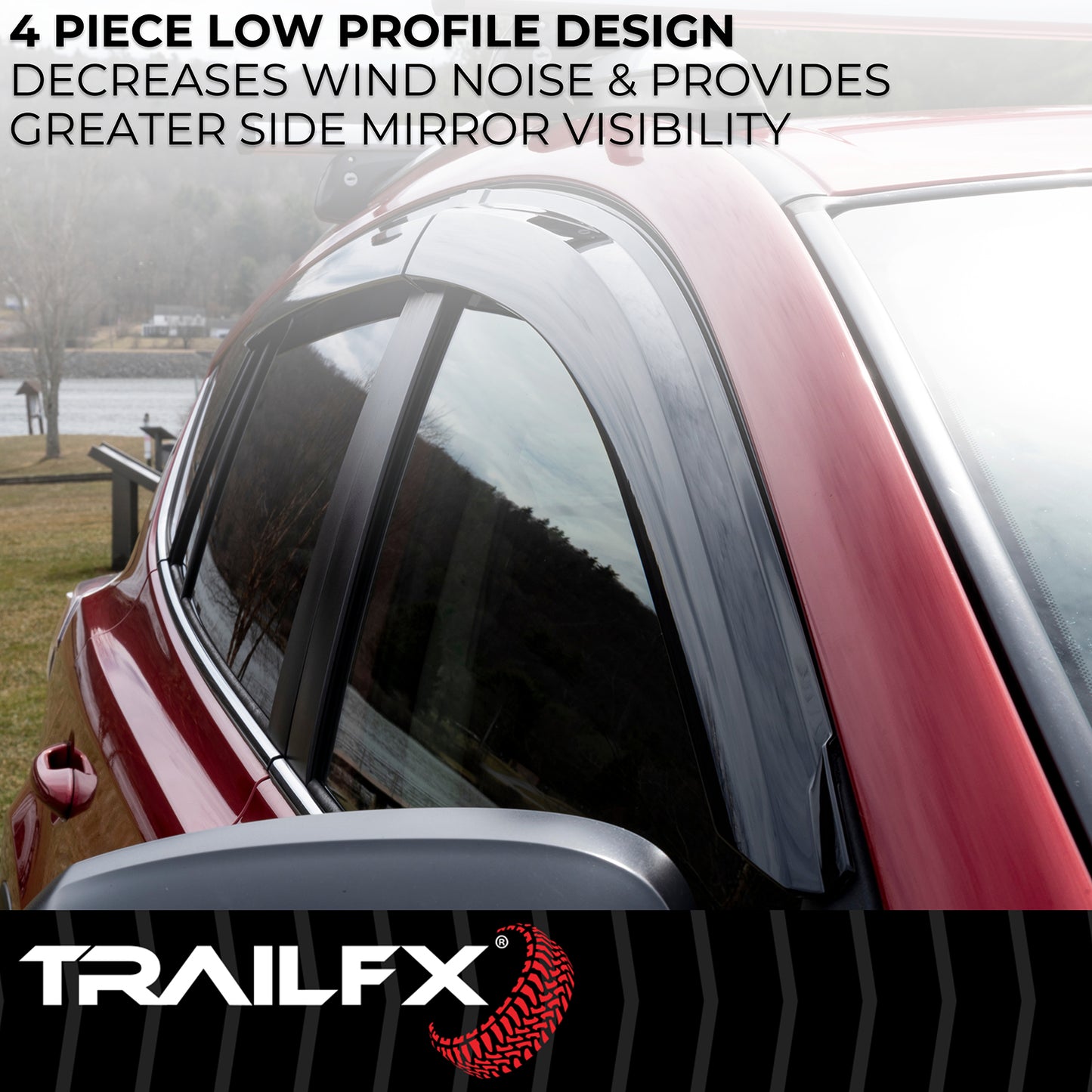 Side Window Deflector by TrailFX