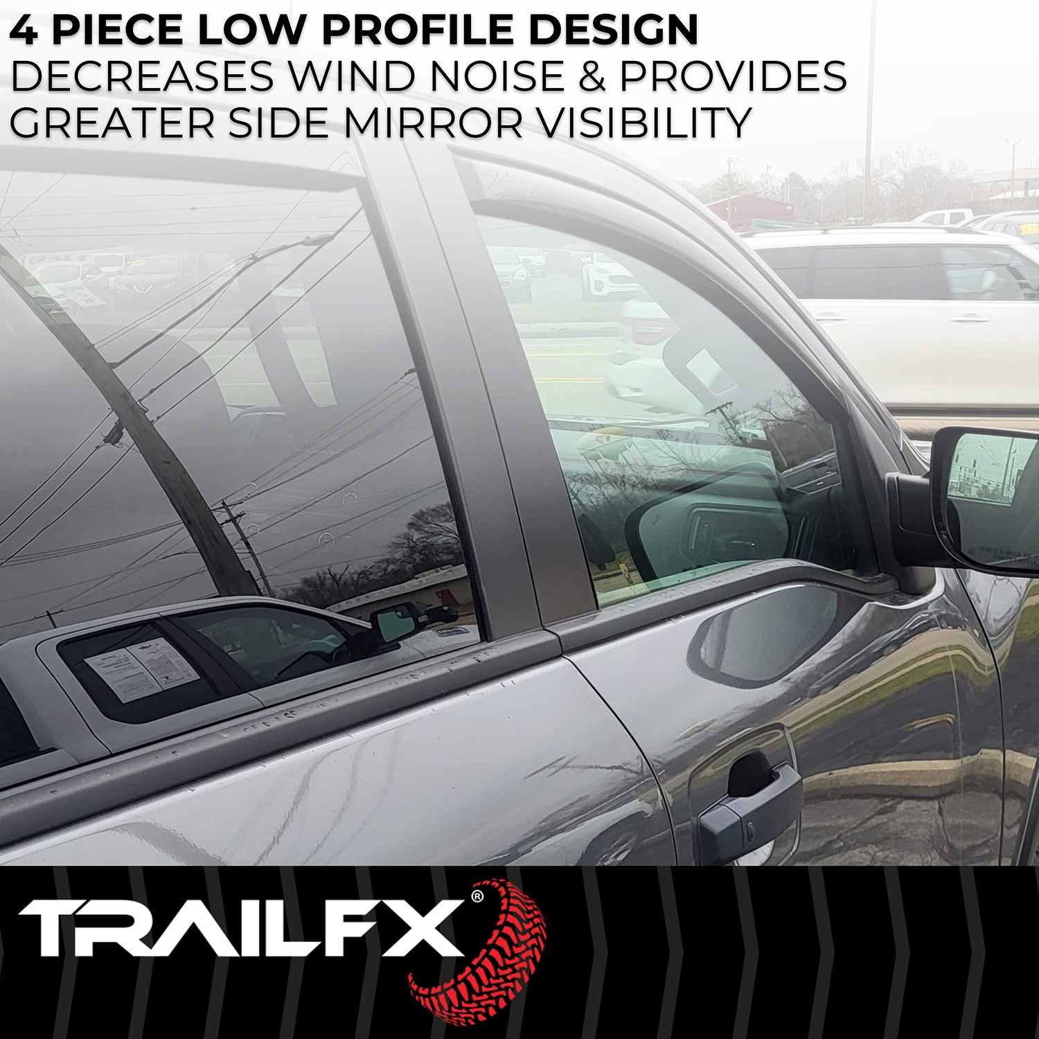 Side Window Deflector by TrailFX