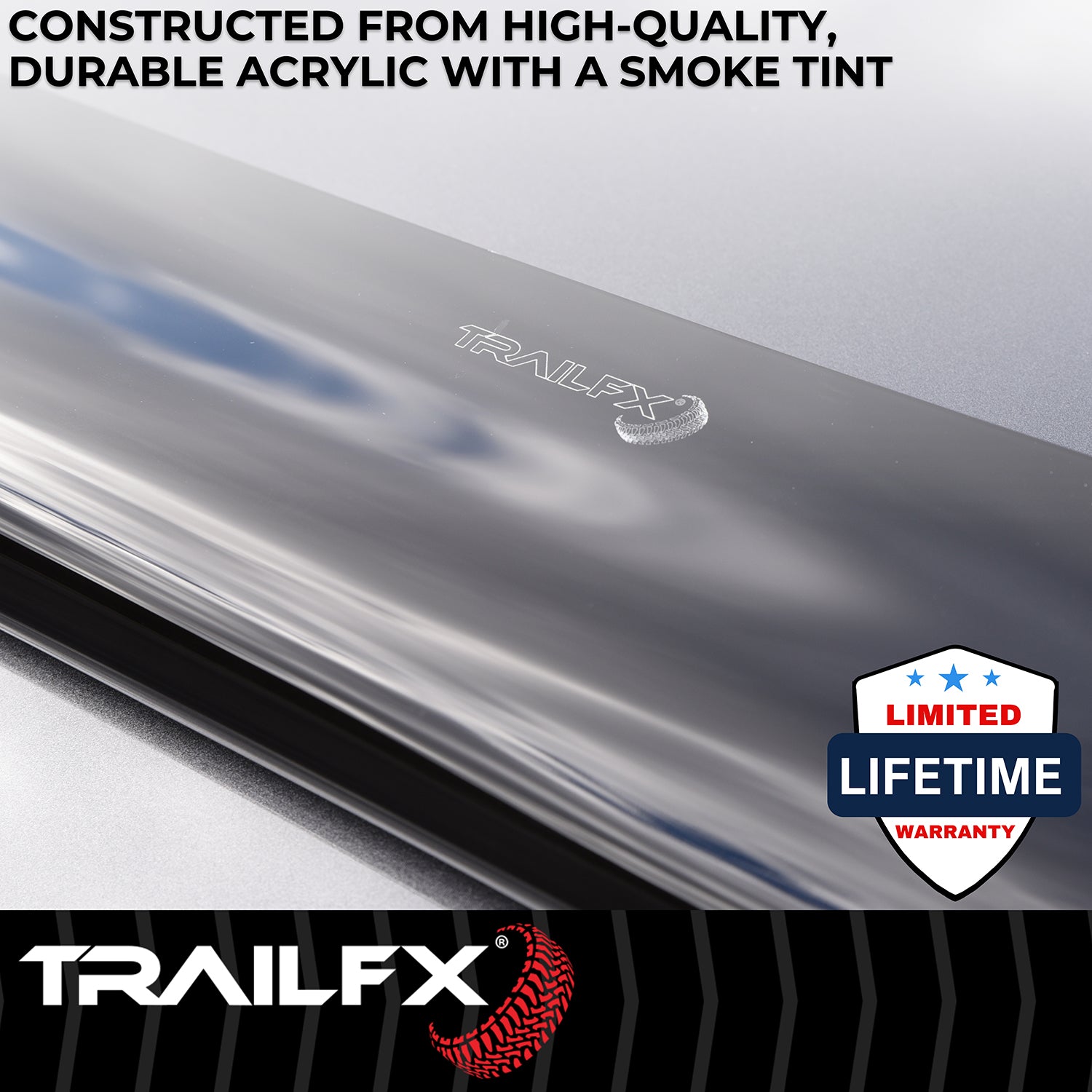 Wrap-Around Smoke Acrylic by TrailFX