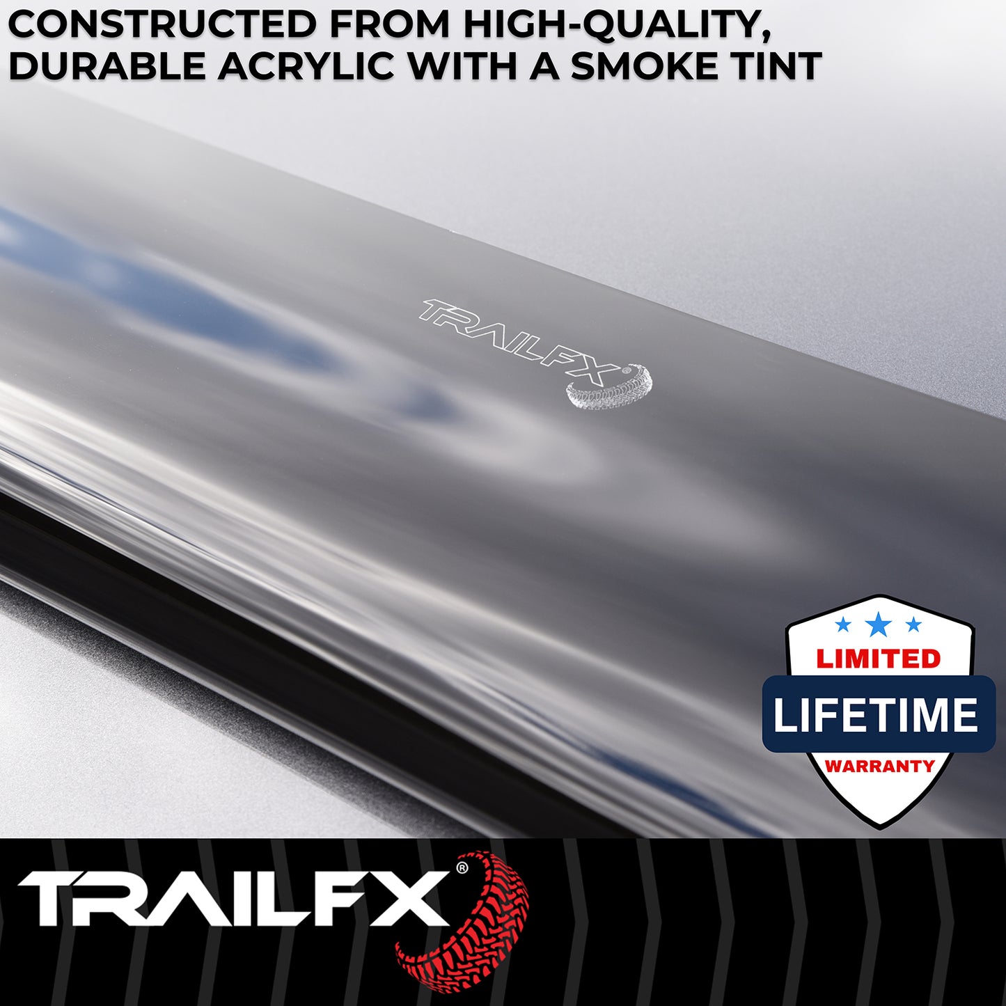 Wrap-Around Smoke Acrylic by TrailFX