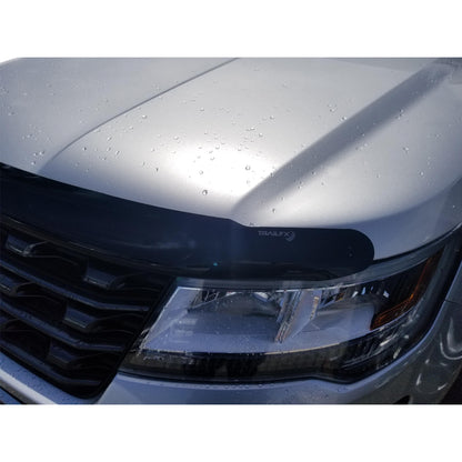 Custom designed and manufactured using dark smoke tinted acrylic by TrailFX