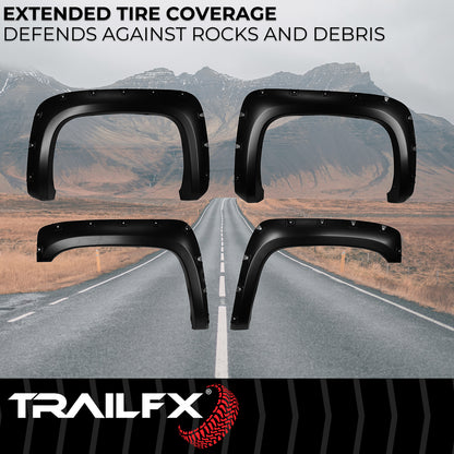 With Polished Stainless And Black Steel Rivets/ Stainless Hardware Kit by TrailFX
