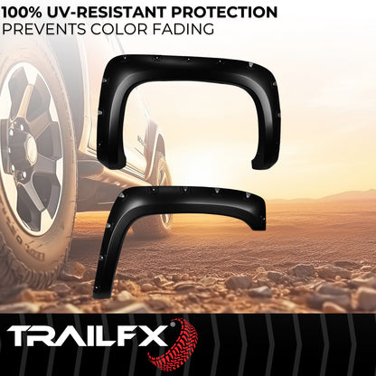 With Polished Stainless And Black Steel Rivets/ Stainless Hardware Kit by TrailFX
