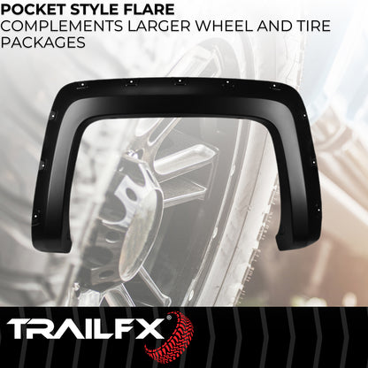 With Polished Stainless And Black Steel Rivets/ Stainless Hardware Kit by TrailFX