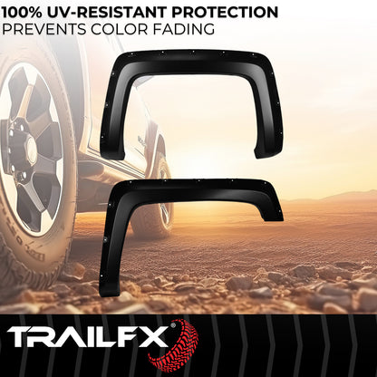 With Polished Stainless And Black Steel Rivets/ Stainless Hardware Kit by TrailFX