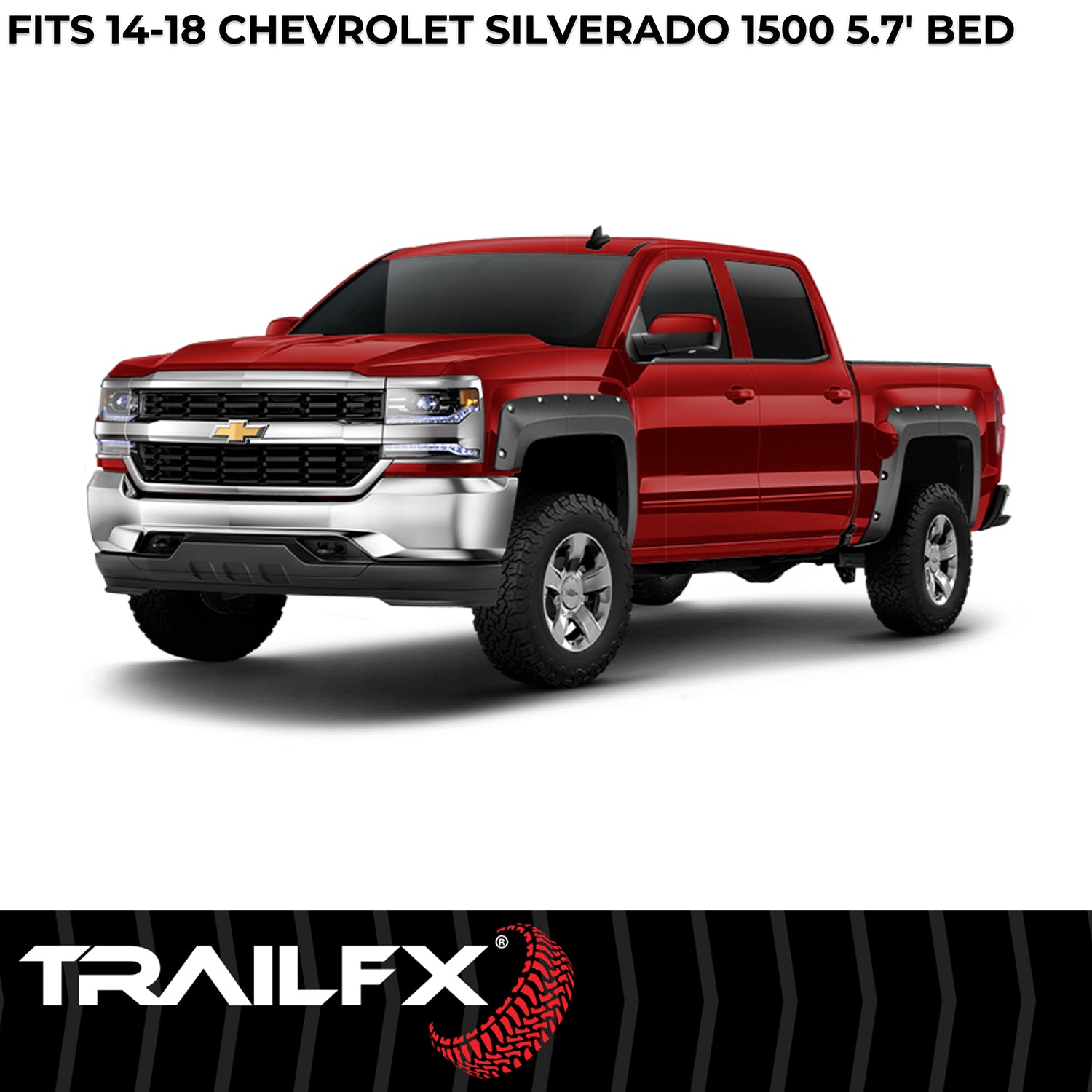 With Polished Stainless And Black Steel Rivets/ Stainless Hardware Kit by TrailFX