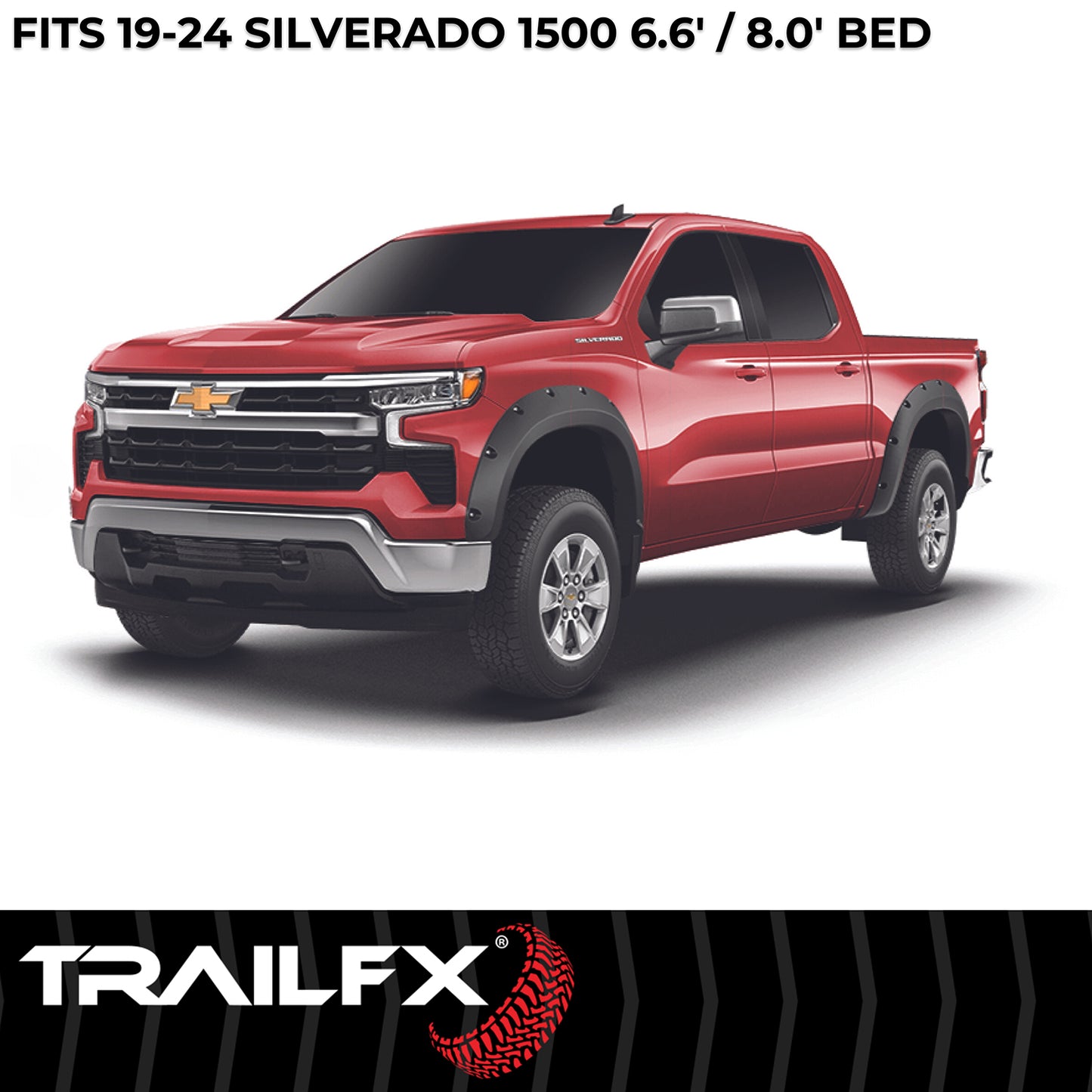 With Polished Stainless And Black Steel Rivets/ Stainless Hardware Kit by TrailFX
