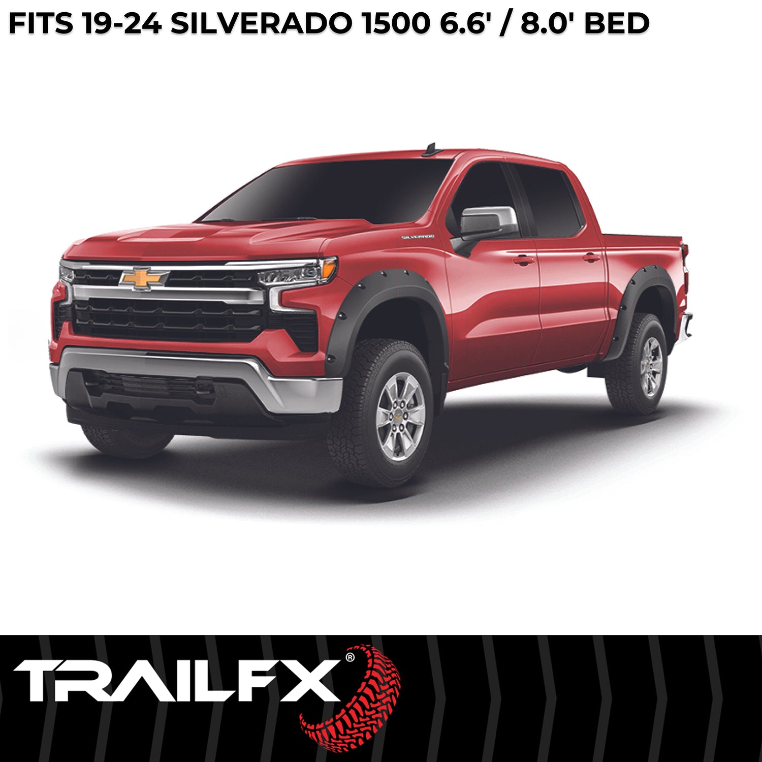 With Polished Stainless And Black Steel Rivets/ Stainless Hardware Kit by TrailFX